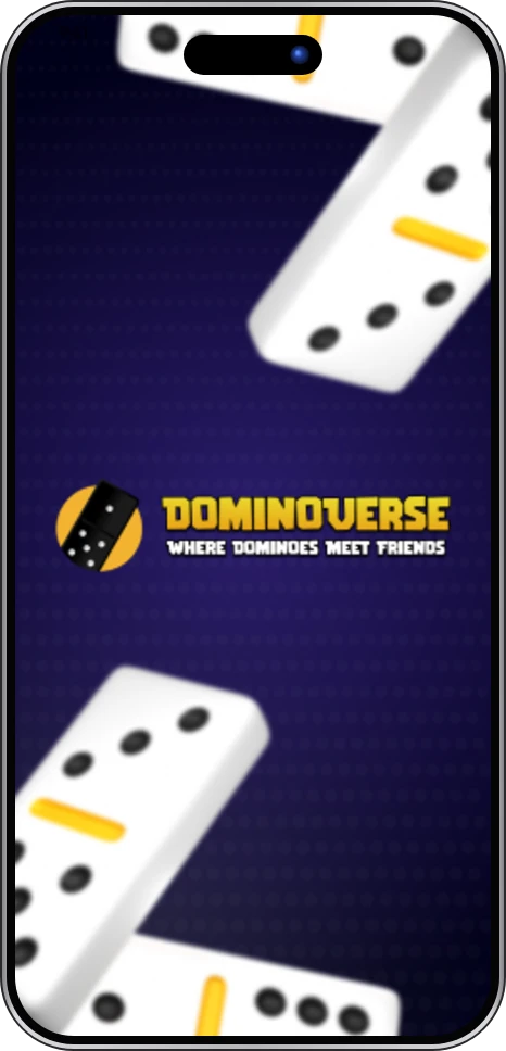 Dominoverse app: title screen