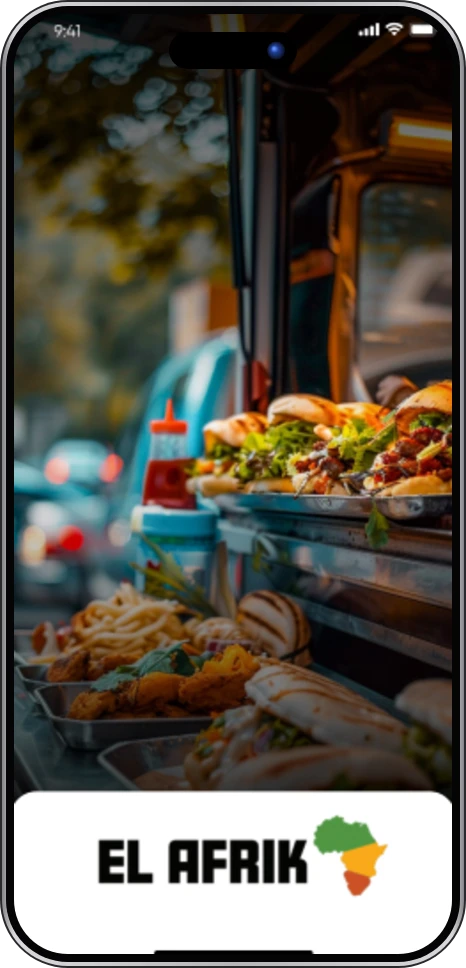 El Afrik app screen
