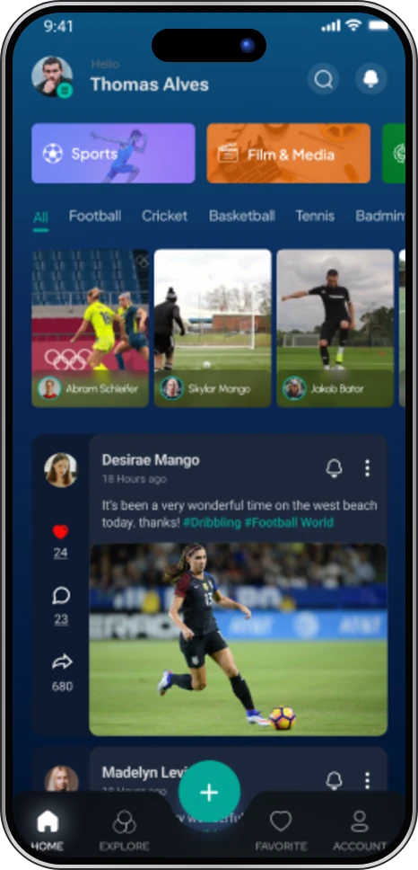 Geo Talent app screen