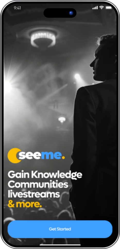 Seeme app screen