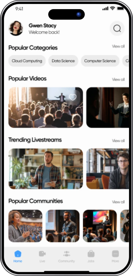 Seeme app screen
