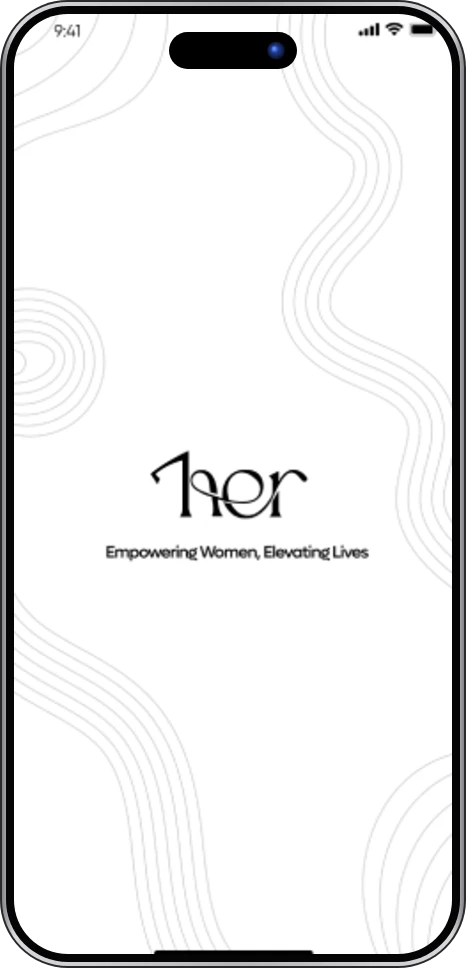 Total Her app screen